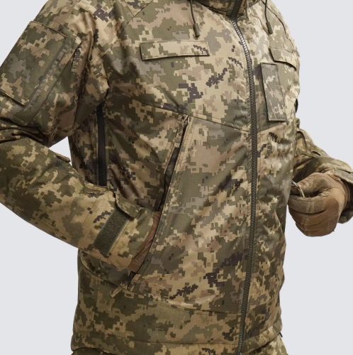 UATAC КУРТКА ЗИМОВА ТАКТИЧНА MEMBRANE CLIMASHIELD APEX PIXEL MM14 3724
