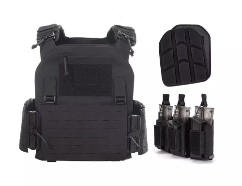 CHAMELEON ЖИЛЕТ ТАКТИЧЕСКИЙ ПЛИТОНОСКА BLACK GAF3-901-34B