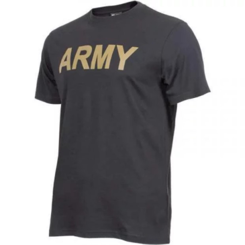 MIL-TEC ФУТБОЛКА З ПРИНТОМ ARMY BLACK 11063002