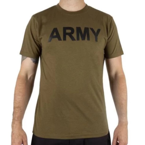 MIL-TEC ФУТБОЛКА З ПРИНТОМ ARMY OLIVE 11063001