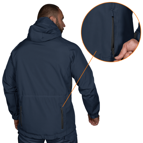 CAMO-TEC КУРТКА STALKER SOFTSHELL BLUE 7005