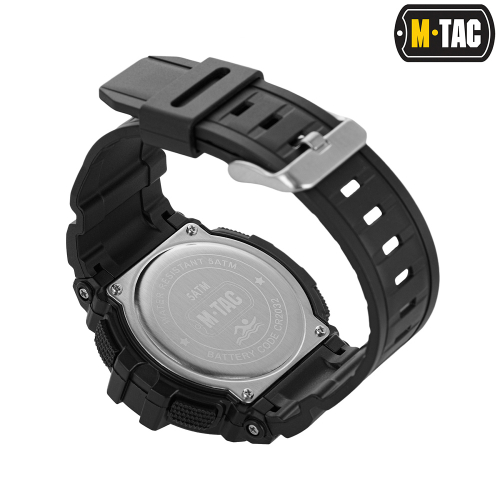 M-TAC ЧАСЫ ТАКТИЧЕСКИЕ С КОМПАСОМ 2233 BLACK