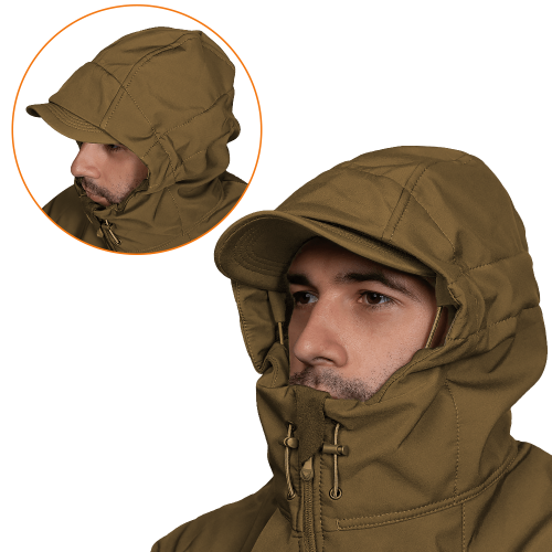 CAMO-TEC КУРТКА STALKER SOFTSHELL COYOTE 7346