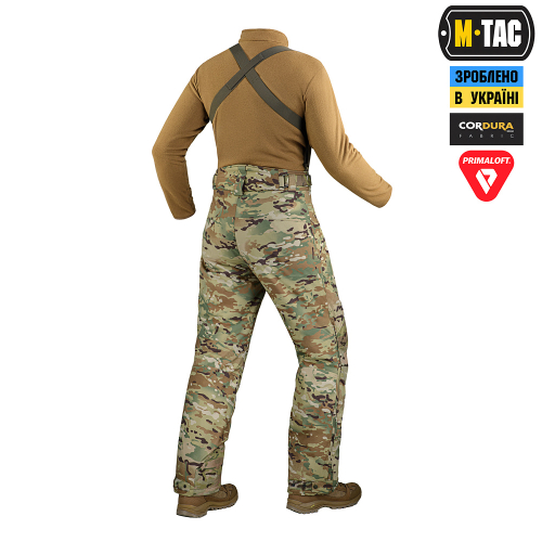 M-TAC БРЮКИ ЗИМНИЕ ALPHA PRO PRIMALOFT MC