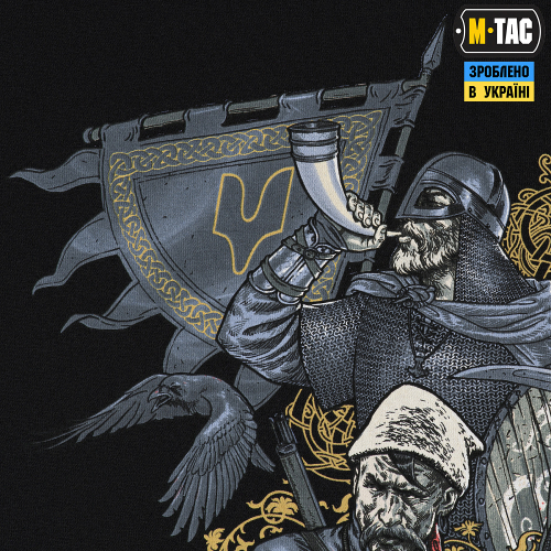 M-TAC ФУТБОЛКА ПОКОЛІННЯ BLACK