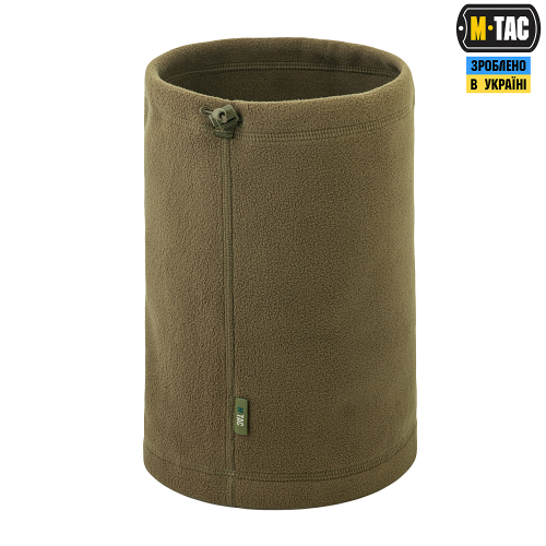 M-TAC ШАРФ-ТРУБА ELITE КОРОТКИЙ С ЗАТЯЖКОЙ ФЛИС (320Г/М2) DARK OLIVE