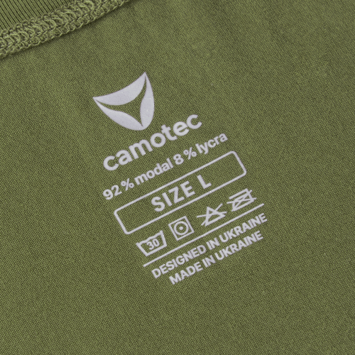 CAMO-TEC ФУТБОЛКА MODAL LOGO OLIVE 2408