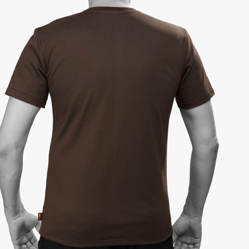 UATAC ФУТБОЛКА З ПРИНТОМ ТРИЗУБ DARK BROWN 53201231