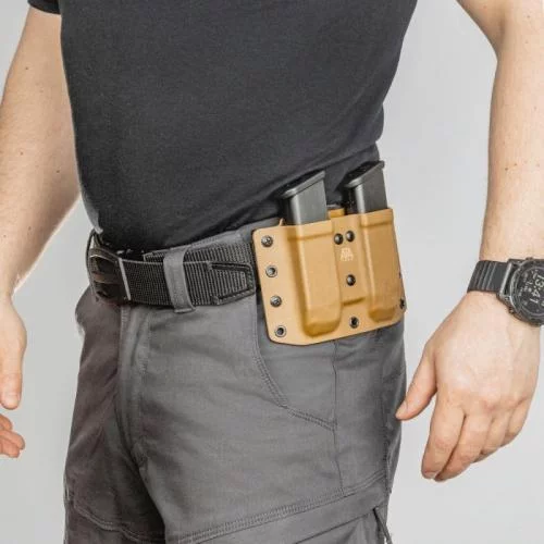 ATA-GEAR ПАУЧЕР DOUBLE POUCH V.2 GLOCK 17/19/26/34 ПРАВА-ШУЛЬГА COYOTE DP2GL17A-CB