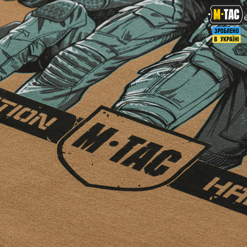 M-TAC ФУТБОЛКА FREEDOM COYOTE BROWN
