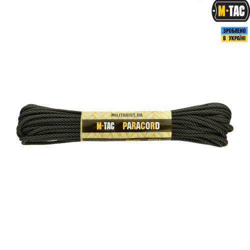 M-TAC ПАРАКОРД 550 TYPE III BLACK/OD STAIRS 15М