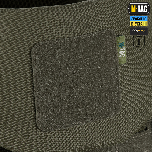 M-TAC ГОРЖЕТ СУМІСНИЙ З АКТИВНИМИ НАВУШНИКАМИ 1 КЛАС ЗАХИСТУ (FMS) ELITE RANGER GREEN