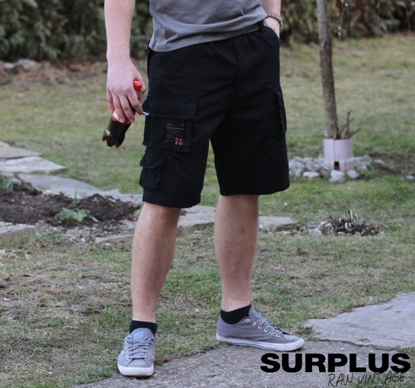 SURPLUS ШОРТЫ TROOPER BLACK 07-5600-03