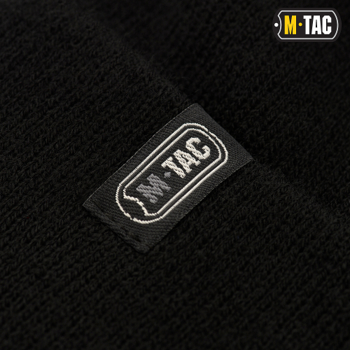M-TAC ШАПКА ТОНКА В'ЯЗКА 100% АКРИЛ BLACK