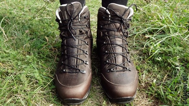 LOWA БОТИНКИ HUDSON LL MID DARK BROWN 210447/0493