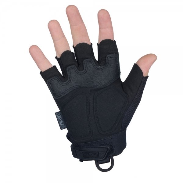 MECHANIX M-PACT FINGERLESS GLOVES BLACK