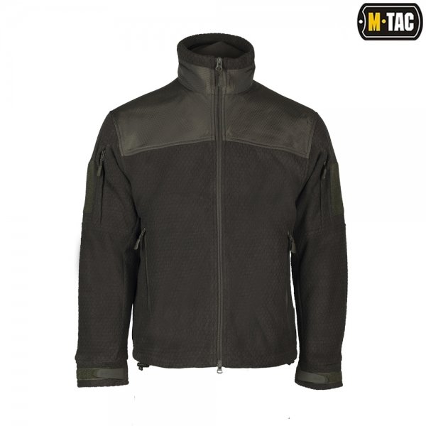 M-TAC КУРТКА HEXAGON ALPHA MICROFLEECE JACKET OLIVE