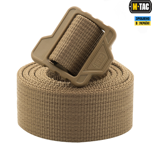 M-TAC РЕМІНЬ DOUBLE DUTY TACTICAL BELT COYOTE