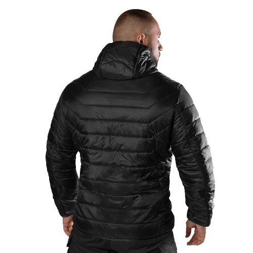 CAMO-TEC КУРТКА ЛЕГКИЙ ПУХОВИК STORM HOOD 2.0 BLACK 8255