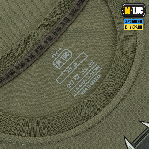 M-TAC ФУТБОЛКА ODIN LIGHT OLIVE