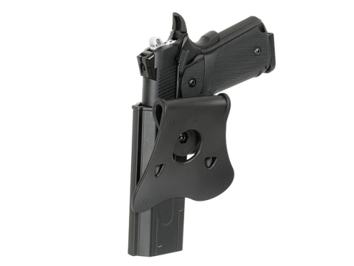 AMOMAX КОБУРА ПЛАСТИКОВАЯ FASTDRAW ДЛЯ HI-CAPA BLACK HS2863