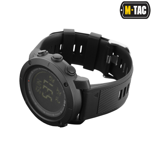 M-TAC ЧАСЫ ТАКТИЧЕСКИЕ С КОМПАСОМ 2095 BLACK