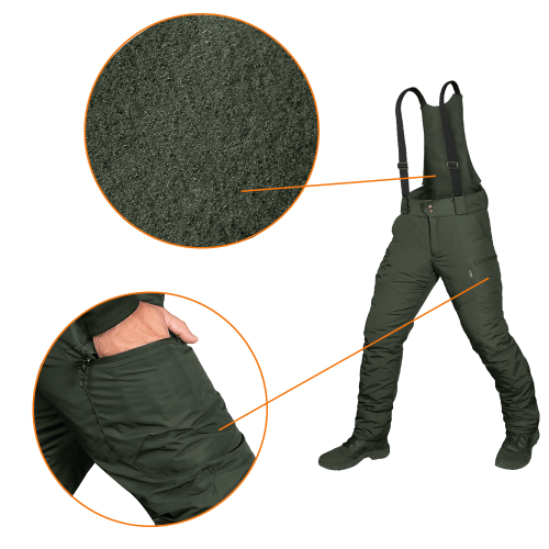 CAMO-TEC БРЮКИ ЗИМОВІ PATROL DARK OLIVE 8328