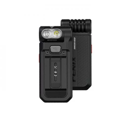 FENIX ФОНАРЬ РУЧНОЙ SW05R WHITE+RED LED BLACK SW05R-RL