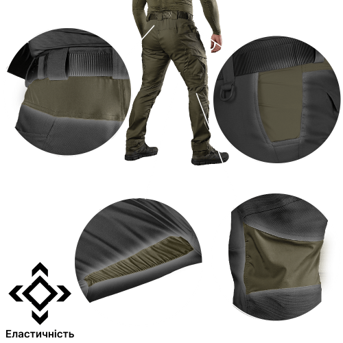 CAMO-TEC ШТАНИ ТАКТИЧНІ СПАРТАНЕЦЬ CANVAS OLIVE 8085