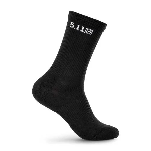 5.11 ШКАРПЕТКИ DUTY READY BASIC CREW 4 ПАРЫ BLACK 10051-019