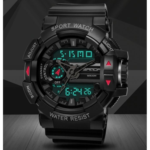 SANDA ЧАСЫ ТАКТИЧЕСКИЕ BOX BLACK 25404