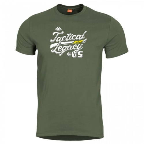 PENTAGON ФУТБОЛКА AGERON TACTICAL LEGACY OLIVE GREEN K09012-TL-06-M