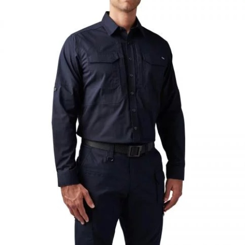 5.11 РУБАШКА ТАКТИЧЕСКАЯ ABR PRO LONG SLEEVE SHIRT DARK NAVY 72543ABR-724