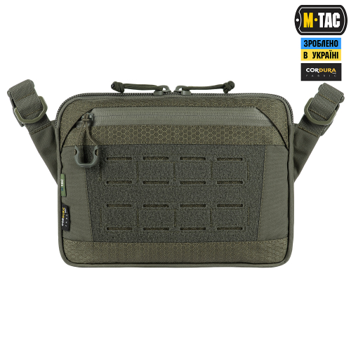 M-TAC СУМКА ADMIN BAG ELITE З ЛИПУЧКОЮ RANGER GREEN