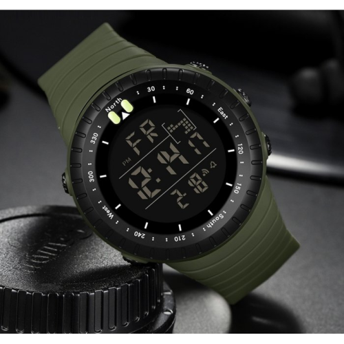 SANDA ЧАСЫ ТАКТИЧЕСКИЕ BIKE GREEN 25407