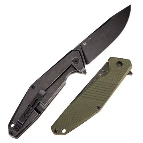 RUIKE НОЖ СКЛАДНОЙ GREEN D191-G