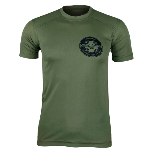 KRAMATAN TACTICAL DESIGN ФУТБОЛКА WAR DRONES OLIVE
