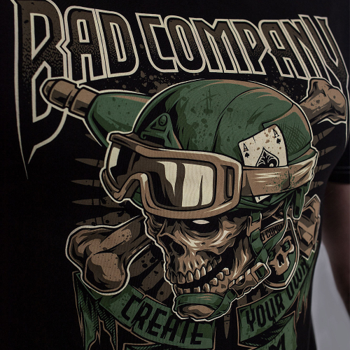 BAD COMPANY ФУТБОЛКА WARHEAD