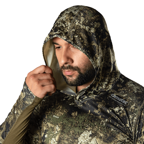 CAMO-TEC ЛОНГСЛИВ CHITON HOOD COOLPASS SJ NORMAN 6656