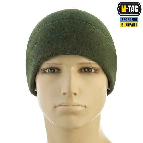 M-TAC ШАПКА WATCH CAP ELITE ФЛИС (320Г/М2) WITH SLIMTEX ARMY OLIVE