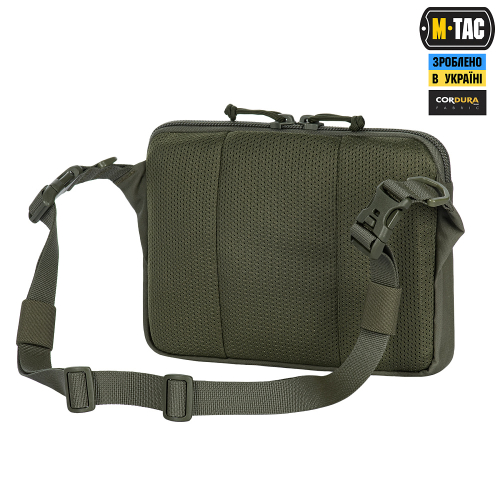 M-TAC СУМКА ADMIN BAG ELITE З ЛИПУЧКОЮ RANGER GREEN