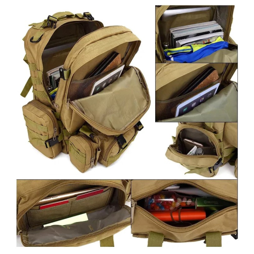 TAILOR РЮКЗАК ТАКТИЧНИЙ DEFENSE PACK ASSEMBLY 50L COYOTE BL012-05