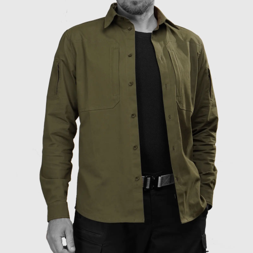 UATAC СОРОЧКА PRESIDENT LINE DARK OLIVE 523125