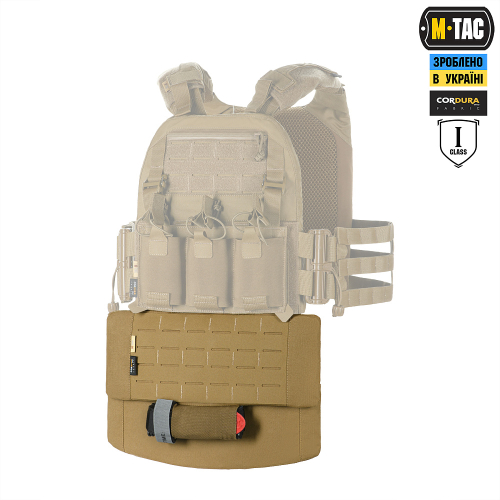 M-TAC ЗАЩИТА ЖИВОТА С БАЛЛИСТИЧЕСКИМ ПАКЕТОМ 1 КЛАСС ЗАЩИТЫ (FMS) LASER CUT COYOTE