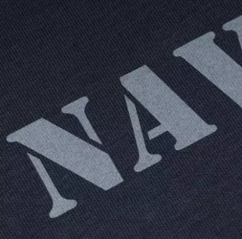 P1G-TAC ФУТБОЛКА С ПРИНТОМ NAVY LOGO GRAPHITE UA281-29891-GT-NVL
