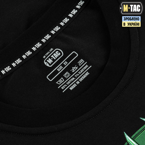 M-TAC ФУТБОЛКА ODIN NIGHT VISION BLACK