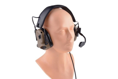 EARMOR ТАКТИЧЕСКИЕ НАУШНИКИ OPSMEN M32 COYOTE BROWN HS1571