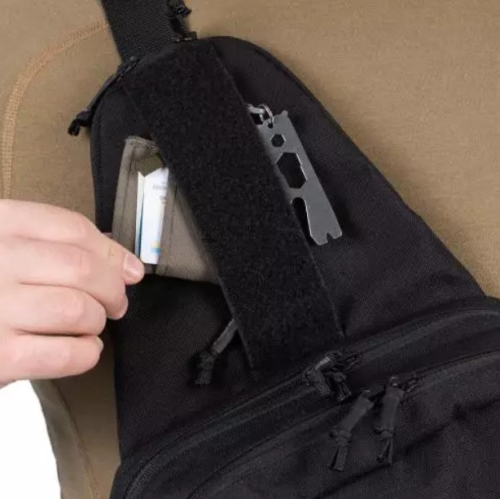 P1G-TAC СУМКА ПОЛЬОВА AGER BLACK UA281-70036-BK