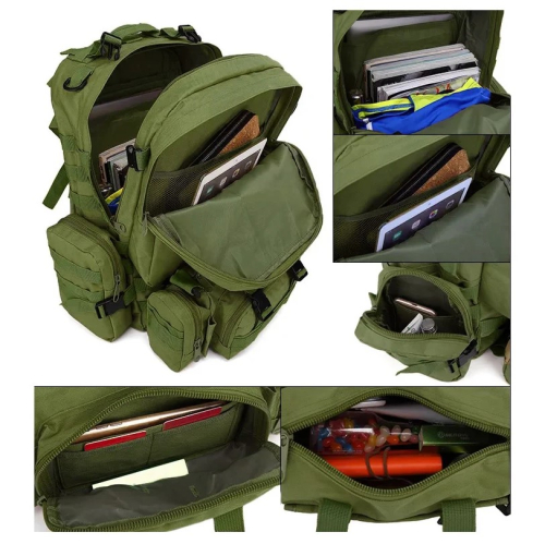 TAILOR РЮКЗАК ТАКТИЧЕСКИЙ DEFENSE PACK ASSEMBLY 50L OLIVE BL012-01