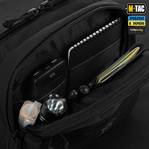 M-TAC СУМКА EDC BAG ELITE BLACK